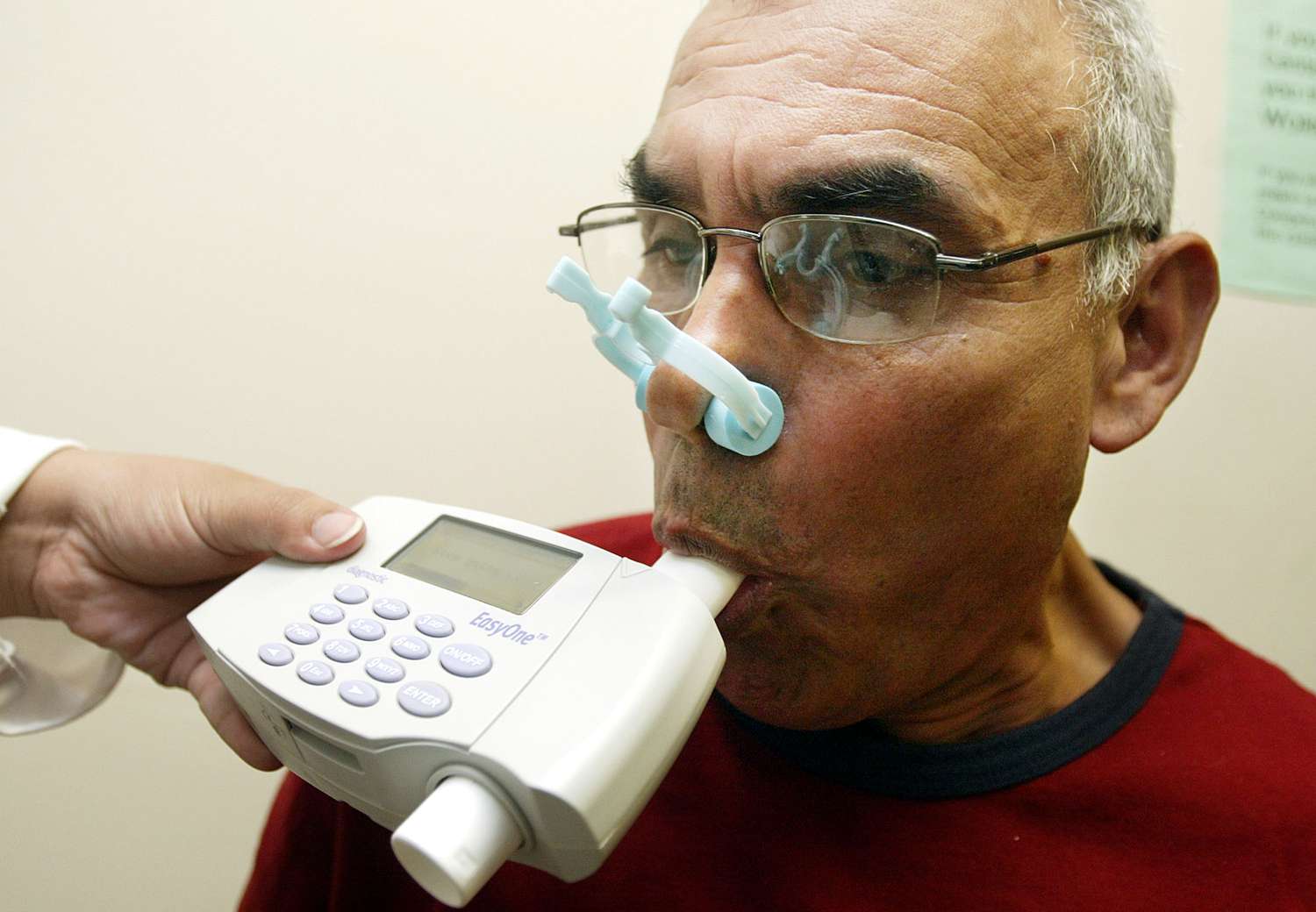 Lung function tests (spirometry)